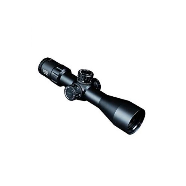 U.S. Optics Rifle Scope 1 US Optics 3-12x52mm 30mm Tube; Non-Lit FFP MHR Reticle; Elevation and Windage Zeroing Knob with 1/10 MIL Adjustments TS-12X-MHR