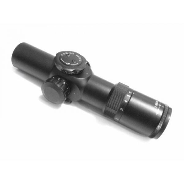 Ade Advanced Optics Rifle Scope 5 Ade Advanced Optics 1-6x28 First Focal Plane FFP CQB Rifle Scope 35mm Tube M4-62 Reticle, Mounts Included.