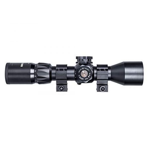 Monstrum Tactical Rifle Scope 2 Monstrum Tactical 3-9x40 First Focal Plane (FFP) Rifle Scope with Illuminated BDC Reticle and Adjustable Objective