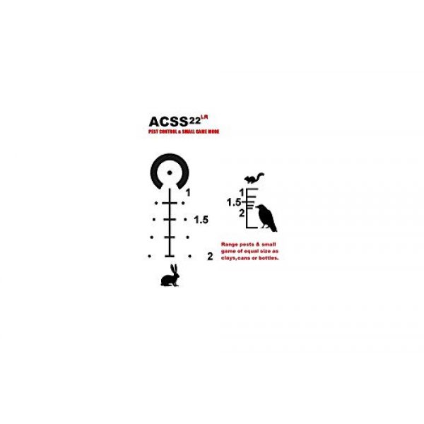 Primary Arms Rifle Scope 2 Primary Arms Classic Series 6x32mm Rifle Scope - ACSS-22LR