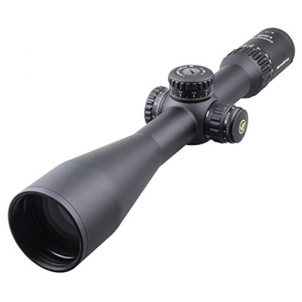 Vector Optics Rifle Scope 2 Vector Optics Continental 5-30x56 First Focal Plane (FFP) Rifle Scope, 34mm Tube, 1/10 MIL Per Click Adjustment, Turret Lock System, Free Picatinny/Weaver Mount Rings, Matte Black