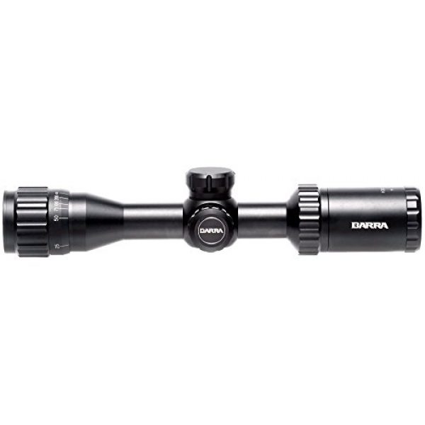 Barra Rifle Scope 3 Barra BDC Reticle Capped Turrets for Hunting and Tactical Shooting