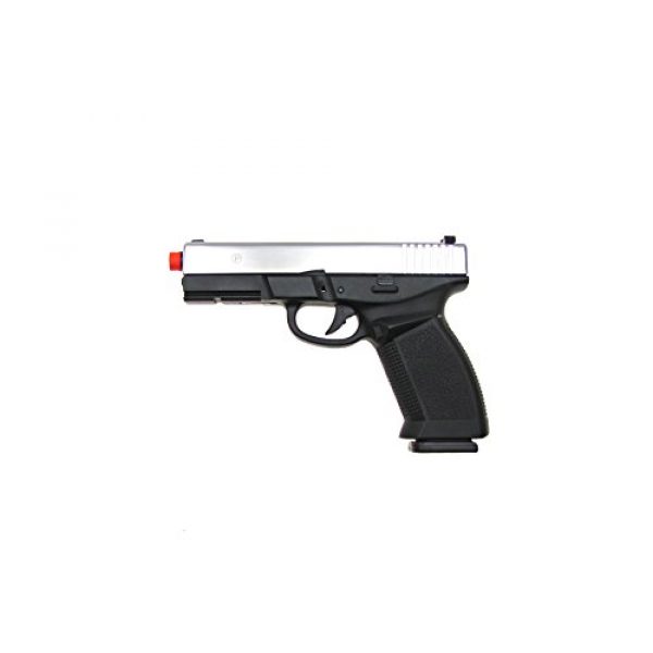 HFC Airsoft Pistol 1 HFC model-dark hawk full metal two-tone w/gun case(Airsoft Gun)