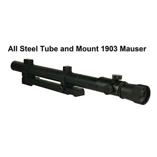 DB TAC INC Rifle Scope 4 DB TAC INC All Steel Mauser 1903 Scope Tube and Mount Mauser 1903 Scope