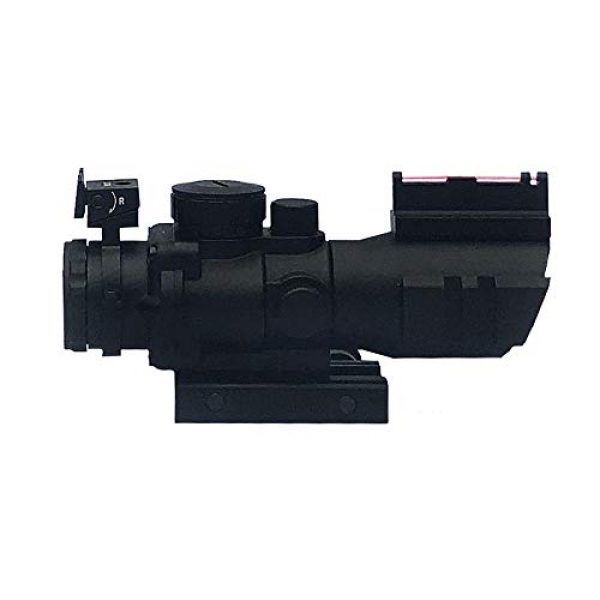 Osprey Global Rifle Scope 1 Osprey Global 4x32MD Standard Mil-Dot Scope, 4X 32mm, Matte Black