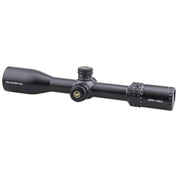 Vector Optics Rifle Scope 6 Vector Optics Aston 3-18x44mm, 1/4 MOA, Red Illuminated, 30mm Tube, Second Focal Plane (SFP) Rifle Scope