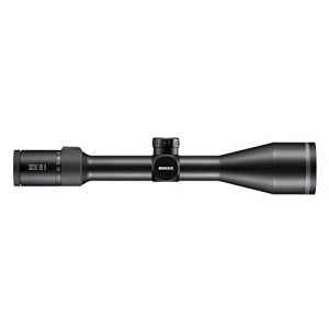 MINOX Rifle Scope 1 MINOX ZE5.2i 3-15x56 SF Illuminated German 4 Compact Tactical 30 mm Riflescope with 5X Magnification and 2nd FP German #4 BDC Reticle for Hunting in Day & Deep Twilight