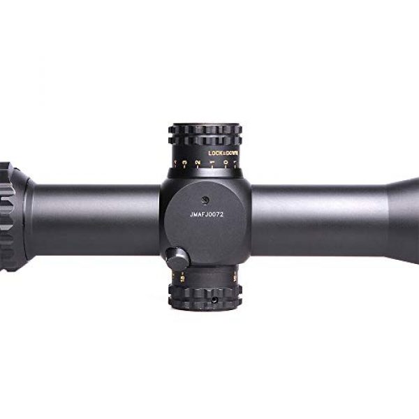 Sniper Rifle Scope 5 SNIPER Scope WKP 4-16x50 W Side adjustment. Red/Green Illumination reticle. Comes with extended sunshade and Heavy Duty Ring Mount and lens cover