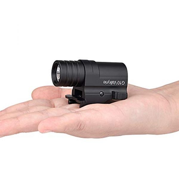 Acid Tactical Weapon Light 5 XP-G LED Rifle Shotgun Compact Tactical Flashlight 210 Lumens with Battery