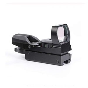 Without Rifle Scope 1 Toy Gun Sight Red dot Sight Magnification Hunting Mirror 20mm Optical Holographic red Green dot Reflection 4 Sight Scope Sight Sight Quality (Color : 11mm)