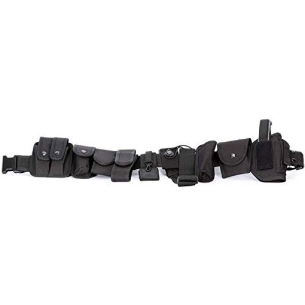 eoocvt Tactical Belt 3 eoocvt Tactical Belt Outdoor Multifunction Tactical Belt Security Police Guard Utility Kit