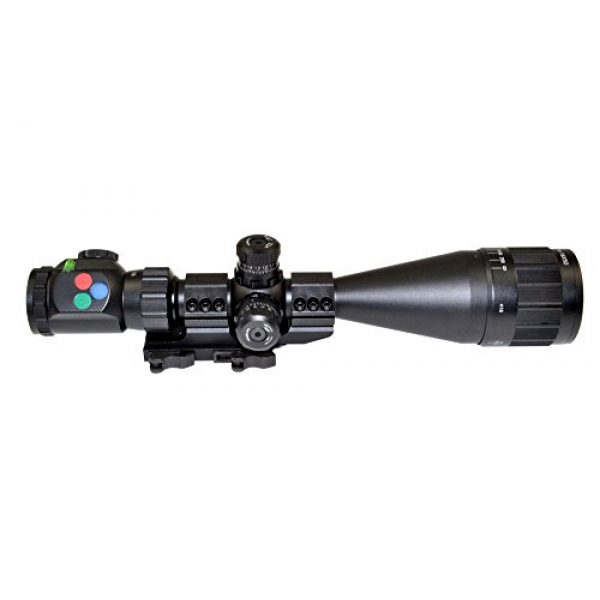 Presma Rifle Scope 1 PRESMA 4-16X50AOL Precision Rifle Scope with Illuminated Red, Green, Blue RXR Reticle, AO Adjustment