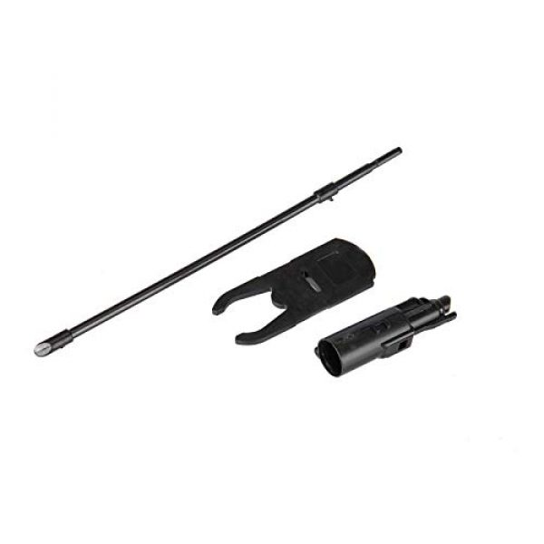 Lancer Tactical Airsoft Pistol 7 Lancer Tactical Double Bell Gas Blowback CQB 1911 Airsoft Pistol Black