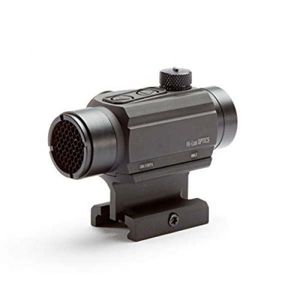 Hi-Lux Optics Rifle Scope 4 Hi-Lux Optics MM-2 Dot Sight Absolute Cowitness Mount, Red