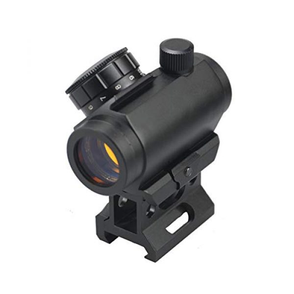 DJym Rifle Scope 2 DJym Red Dot Sight with High Mount for Handgun and Rifle Scope Use, Hunting Red Dot Scope