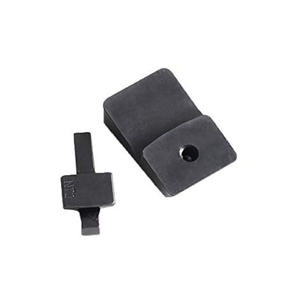 KTAIS Rifle Scope 7 KTAIS Tactical Fiber Optic Front Rear Sight Set Red Green Sight for Hunting 1911 Cut .270/.450 Gun Pistol Handgun (Color : A)