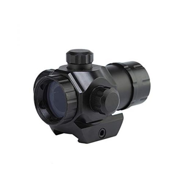 DJym Rifle Scope 3 DJym 1X22 Red Dot Sight, HD22D Common Sight 22mm Waterproof Vibration Antifogging