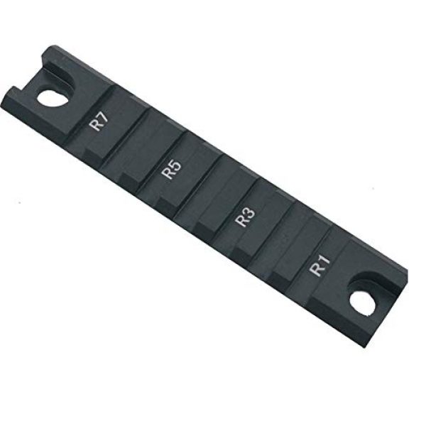 DJym Rifle Scope Mount 5 DJym Advanced Metal Lettering Scope Rail, 22Mm Suitable for Most Sights (Three Packs)