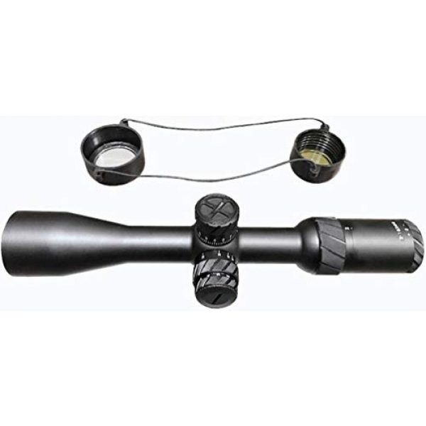 PRG Defense Rifle Scope 5 PRG Defense 45021644PRGPR2 Model 2-16x44RS Professional Riflescopes, 2X~16x Magnification, 44mm Objective Lens Diameter, 36mm Ocular Lens Diameter, 95-89mm Eye Relief, 8.2-2.75mm Exit Pupil