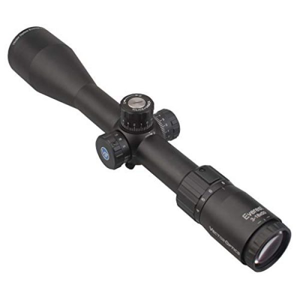 Vector Optics Rifle Scope 5 Vector Optics Everest Genii 3-18x50mm, 1/4 MOA, 30mm Tube, Second Focal Plane (SFP) Tactical Riflescope