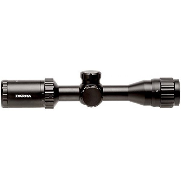 Barra Rifle Scope 6 Barra BDC Reticle Capped Turrets for Hunting and Tactical Shooting