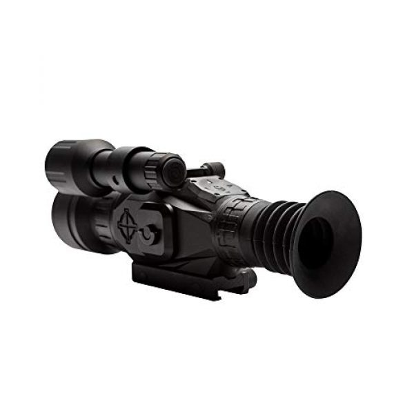 Sightmark Rifle Scope 2 Sightmark Wraith HD 4-32x50 Digital Riflescope Bundle with 4 AA Batteries, Battery Case and Lumintrail Cleaning Cloth