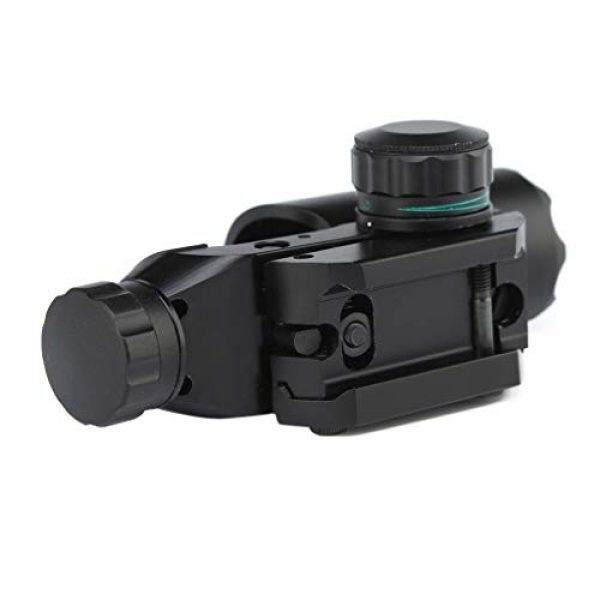 AJDGL Rifle Scope 3 AJDGL 1x22mm Tactical Airsoft Red Green Dot Scope- Hunting Optics Rifle Scope Holographic Sight fits 20mm Picatinny Rail