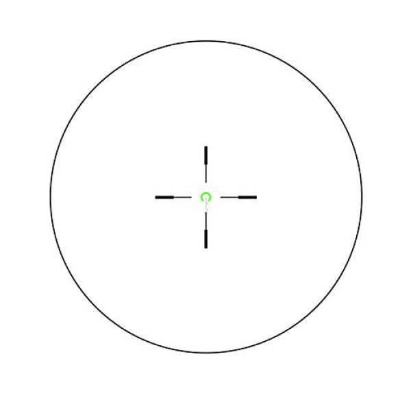 Trijicon Rifle Scope 5 Trijicon VC16-C-1600043 Vcog 1-6x24mm Green Horseshoe Dot/Crosshair Riflescope.223/77 Grains Ballistic Reticle with Thumb Screw Mount, Black