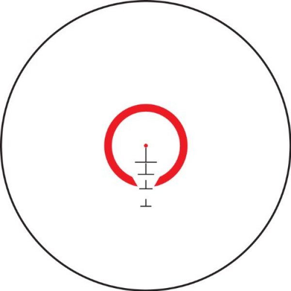Bushnell Rifle Scope 2 Bushnell Elite Tactical Illuminated BTR 1 FFP Reticle Riflescope (1-6.5x24-mm)
