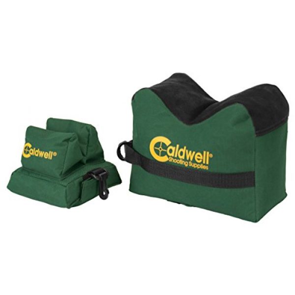 Caldwell Tactical Shooting Rifle Stock Rest Bag 1 Caldwell DeadShot Boxed Combo Front and Rear Bag with Durable Construction and Water Resistance for Outdoor, Range, Shooting and Hunting