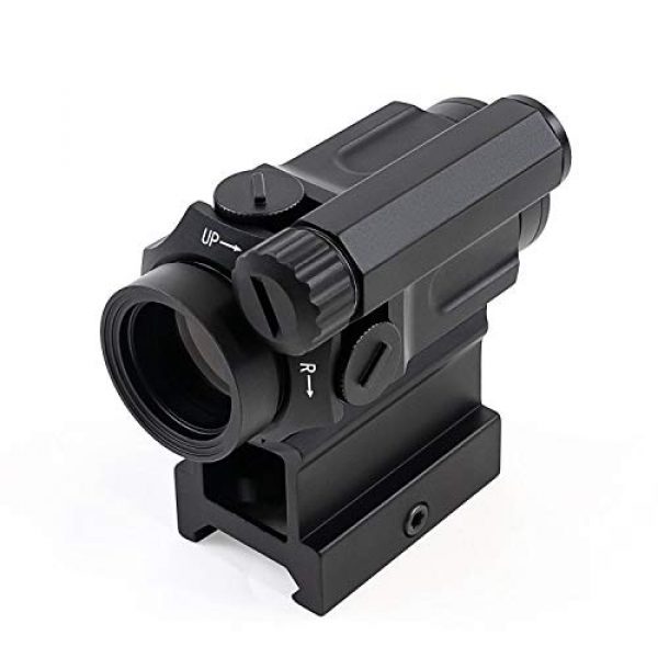 Wearable4U Rifle Scope 3 Wearable4U Athlon Optics Midas TSR2 Red Dot, 50K Hour Battery Life with Included Lens Cleaning Pen and Lens Cleaning Cloth Bundle