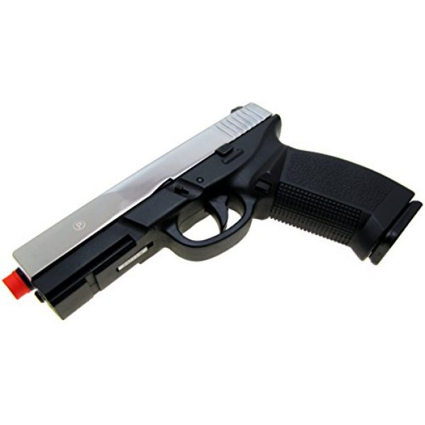 HFC Airsoft Pistol 5 HFC model-dark hawk full metal two-tone w/gun case(Airsoft Gun)