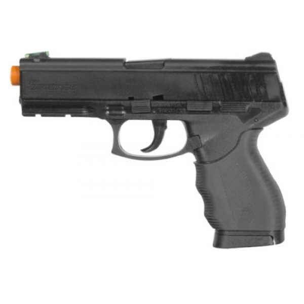 Fire Power Airsoft Pistol 1 Soft Air Firepower Interrogator Spring Powered Pistol, Black