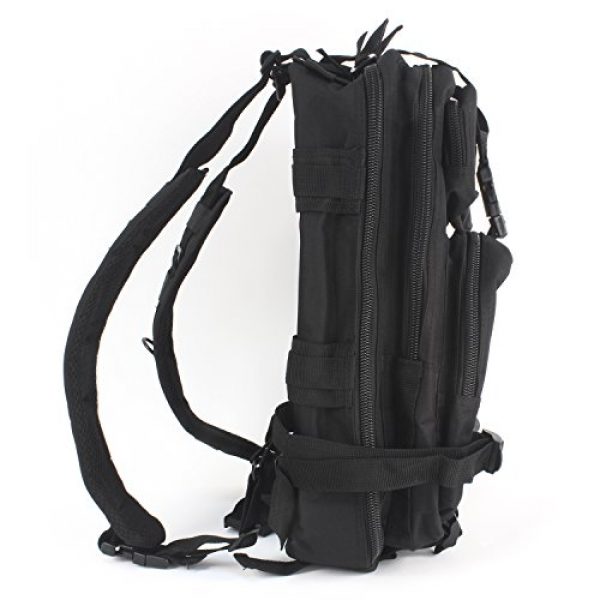 MediTac Tactical Backpack 4 MediTac Tactical Assault Pack - First Aid Rucksack - 18" Military MOLLE Backpack