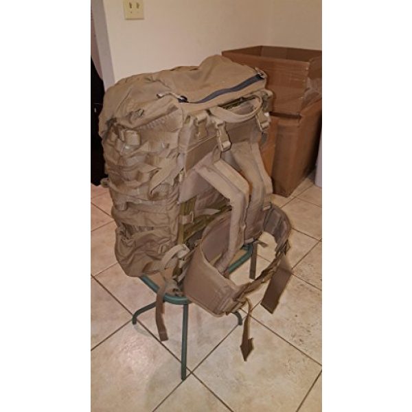 Eagle Tactical Backpack 5 Eagle FILBE USMC Main Pack Coyote Brown with Frame and Waist Belt