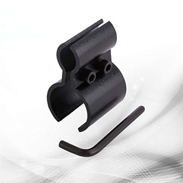 iplusmile Rifle Scope Accessory 7 iplusmile Pipe Clamp Clip Double Port Pipe Clamps Universal Bracket Pole Mount Aluminum Alloy Lean Tube Connector Hose Clamps Assortment