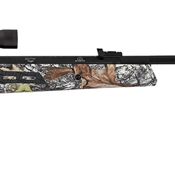 Wearable4U Air Rifle 5 Wearable4U Hatsan MOD 125 Sniper Vortex QE Quiet Energy .177 Cal Air Rifle, Camo with Included 100x Paper Targets and 500x .177cal Lead Pellets Bundle