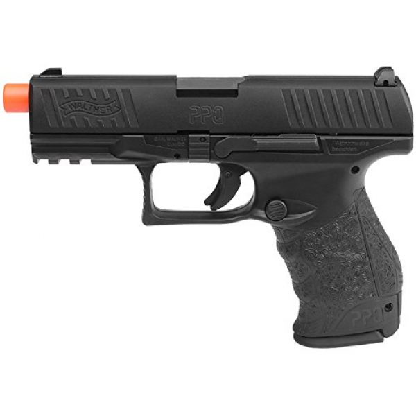 Wearable4U Airsoft Pistol 2 Wearable4U Walther PPQ Mod 2 Gas Blowback Airsoft Pistol with Elite Force Airsoft Green Gas Can and Extra Extended Mag Pack of 1000 6mm 0.20g BBS Bundle
