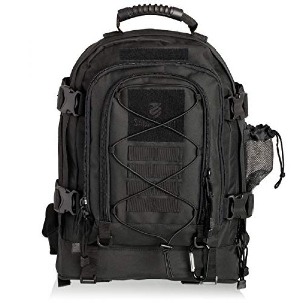Savage Cut Tactical Backpack 1 Savage Cut Outdoor Expandable 3-Day Survival Tactical Backpack, XL Capacity