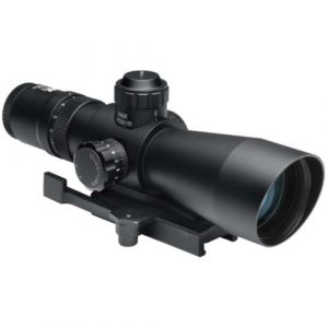 NcSTAR Rifle Scope 1 NcStar 3-9X42 Compact-Red and Green Illuminated P4 Sniper/Green Lens/Quick Release (STP3942G)