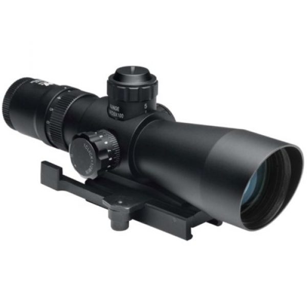 NcSTAR Rifle Scope 1 NcStar 3-9X42 Compact-Red and Green Illuminated P4 Sniper/Green Lens/Quick Release (STP3942G)