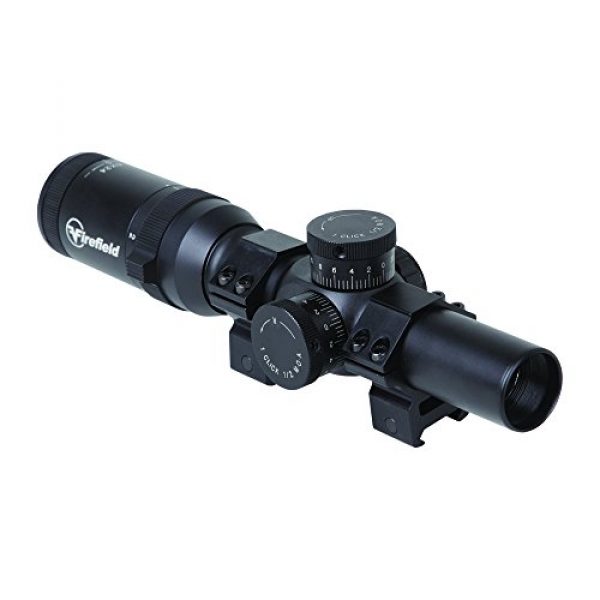 Firefield Rifle Scope 1 Firefield Close Combat 1-6x24 1st Focal Plane Illuminated Riflescope, Model:FF13022