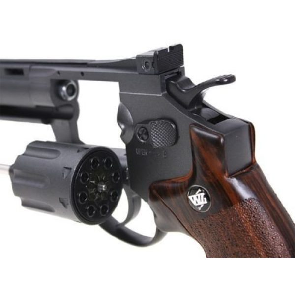 WinGun Airsoft Pistol 6 WG co2 powered air soft non blowback revolver airsoft pistol 4 barrel gun(Airsoft Gun)
