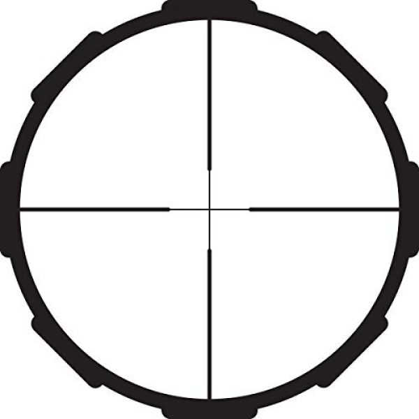 Crimson Trace Rifle Scope 5 Crimson Trace 3-9x40mm 1 Series Mid-Range Sport Riflescope with SFP, Duplex Reticle and Scope Rings for Hunting, Shooting and Outdoor