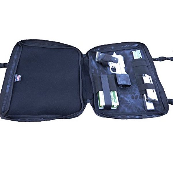 OffHand Gear Tactical Backpack 4 OffHand Gear Norb-C (No Ordinary Range Bag-Compact) Compact Conceal Carry Gun Multipurpose Tactical Range Bag Made in The USA (Kryptek Typhon Black Grey Camo)