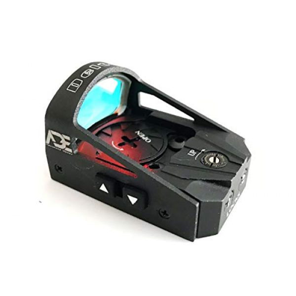 Ade Advanced Optics Rifle Scope 1 Ade RD3-012-MOS Red Dot Reflex Sight for Glock MOS 17 19 34 35 40 41 Pistol Handgun