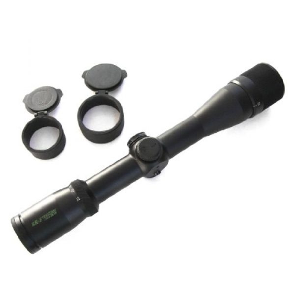 Pride Fowler Industries Rifle Scope 2 Pride Fowler PFI Rapid-Reticle RR Evolution 3-12x42mm, Illuminated Rapid Ranging 5.56/7.62x51 Reticle RRE002