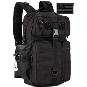 Protector Plus Tactical Backpack 1 Protector Plus Tactical Motorcycle Backpack Small Military MOLLE Cycling Hydration Daypack (Rain Cover & Patch Included)