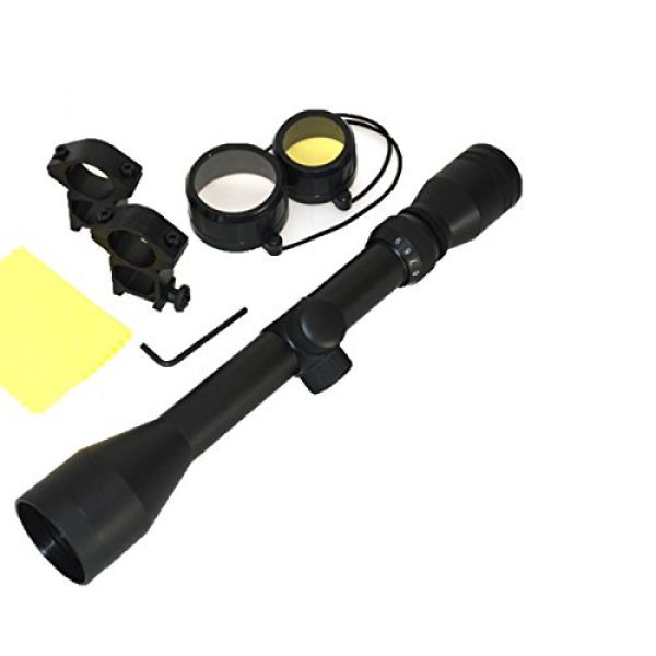 Chinoook Rifle Scope 6 Chinoook 3-9X40 Hunting Rifle Scope Sight Optics R4 Reticle Crosshair + Free Mount