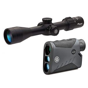 Sig Sauer Rifle Scope 1 Sig Sauer BDX Combo Kit, Kilo1000BDX LRF and Sierra3BDX Rifle Scope, 4.5-14x44mm
